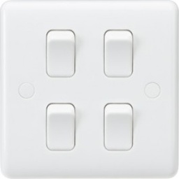 [003782] 4G 13AMP SWITCH WHITE VCT