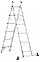 [000396] Aluminium Ladder 3 Way 6step