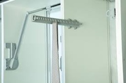 [005434] ALUMINIUM TIE RACK S6551