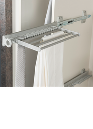 [007288] ALUMINIUM TIE RACK WITH TROUSER S6552