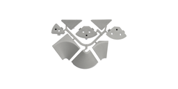 [008442] Back Splash Corners 25x11