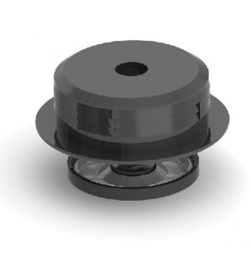 [001997] Black Adj Foot for Cabinets