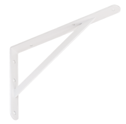 [001876] BRACKET H/Duty 400mm White WSWP