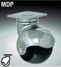 [000397] Castor wheels ball MDP45