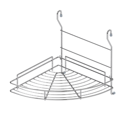[002665] Classical Corner Shelf S4008 Chrome
