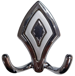 [002502] CLOTHES HANGER SATIN DOUBLE 614