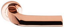[008727] D/Handle Diamond Ros. Brushed Copper - X