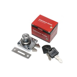 [005307] Drawer Lock 22mm W/Clamps