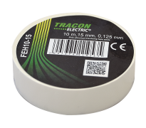 [004923] Electric Tape White 18mm