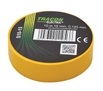 [004393] Electric Tape Yellow 18mm