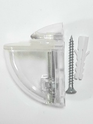 [005815] GLASS SHELF SUPPORT TRANSPARENT