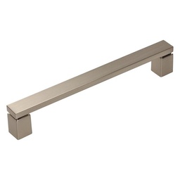 [007427] Handle Strada RE28 B/Nickel 160mm