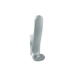 [006581] Hanger 2 Hook Matt Nickel