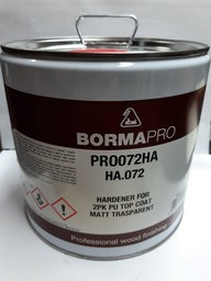 [007797] Hardener for TopCoat Clear 30G 12.5lt - 072