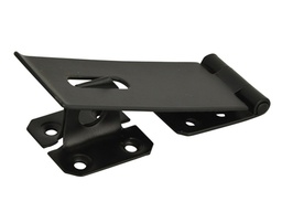 [002854] Hasp and Staple Black 12cm