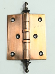 [001373] Hinge 3.5x3.0x3.0 Solid Bronze