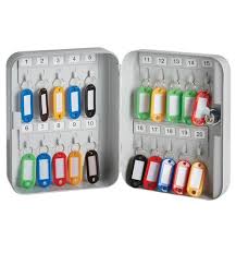 [007566] Key Box With Lock - 20 Keys