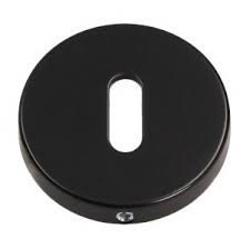 [008769] Gamet Key Hole Normal Black Round