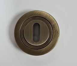 [008240] Gamet Key Hole Normal Bronze Round