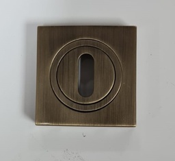 [008478] Gamet Key Hole Normal Bronze Square