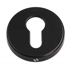[008638] Gamet Key Hole Yale Black Round