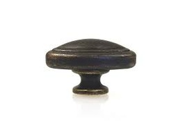 [006444] Knob Black Oval GG42+SD07