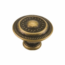 [006184] Knob Holly Matt Bronze GR25
