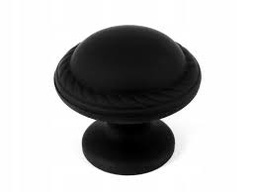 [006443] Knob Jasmine Black GG36+SD36