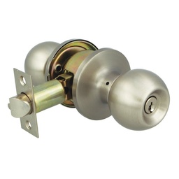 [004089] AMIG KnobSet Entrance 610 Satin Nickel
