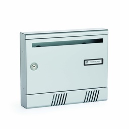 [000739] Letter Box Alum Silver No.2