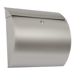[005761] Letter Box Curve Silver