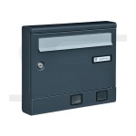 [000195] Letter Box Large Dark Grey