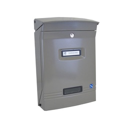 [003230] Letter Box Goiosa Metal Grey