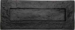 [006890] Letter Plate Black