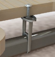 [000822] Middle Support for Oval tube