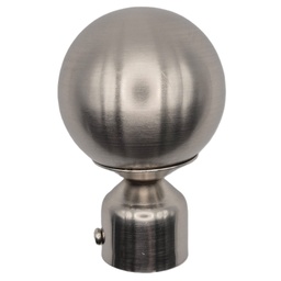 [007903] MUD Curtain End Round 28mm S/S