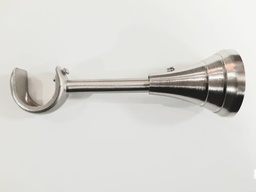 [007899] MUD Curtain Single Rail Holder 28mm S/S