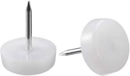 [000943] Plastic Nail Glide White 16mm