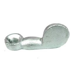 [000766] Nuticci Half Wing Button Galv. 38mm