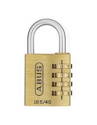 [004931] ABUS Padlock Brass Combination 40mm - 165/40