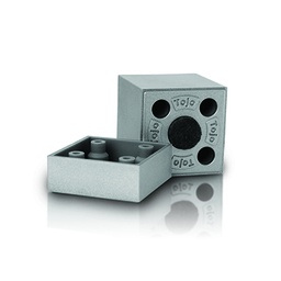 [003386] Plastic Leg Cuba Grey 50mm