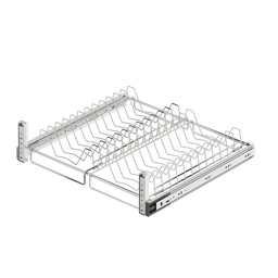[001753] Plate and Glass Holder for Drawer 600mm S2031 Chrome