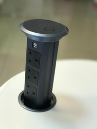 [006304] Pop Up Socket 3x + Wireless Charging
