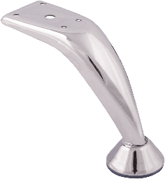 [007788] Furniture Leg Chrome NZ07 120mm