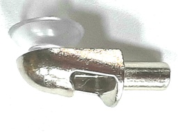 [001931] Shelf Support Rubber Glass