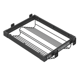 [008593] Shoe Rack w/Telescopic Rail 80cm S6263 Anthracite
