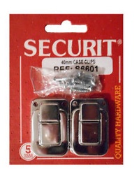 [003091] Small Case Clip 40mm S/Steel