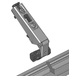 [002299] Decofix - Hinge Star Track 0mm