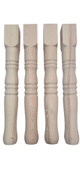 [005233] TABLE LEGS 4" WESTERN PINE