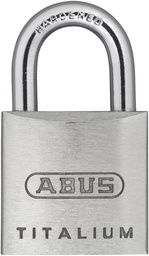 [005352] ABUS Titalium Padlock W/Res 20mm - 64TI/20